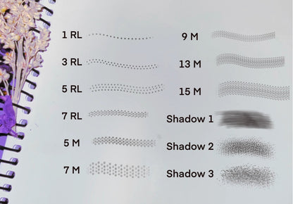 14 Tattoo Shading Brushes for Procreate | Collection 2022