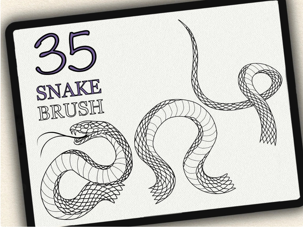 35 Snake (puzzle) Tattoo Stamps |2022 Collection