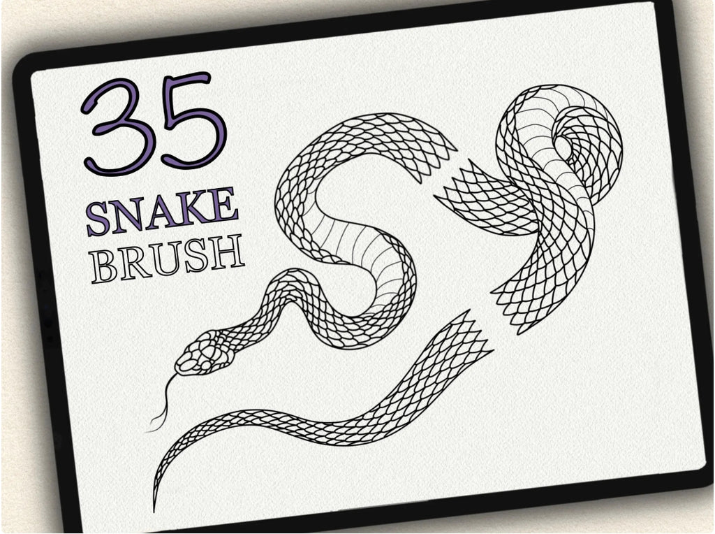 35 Snake (puzzle) Tattoo Stamps |2022 Collection