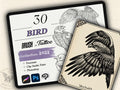 30 Bird Tattoo Stamps |2022 Collection