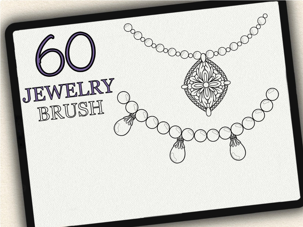 60 Jewerly Drawing Brushes |2022 Collection