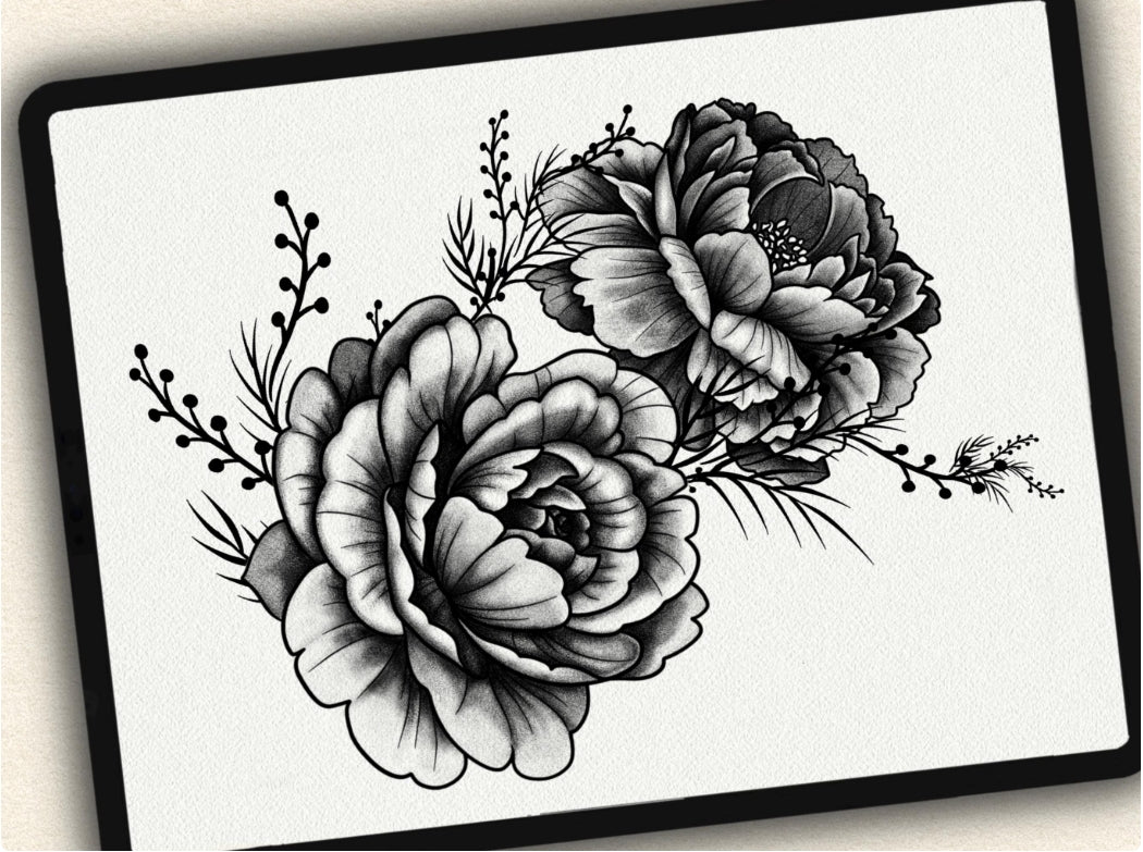 24 Tattoo Shading Brushes for Procreate | Collection 2023
