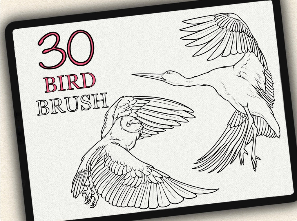 30 Bird Tattoo Stamps |2023 Collection