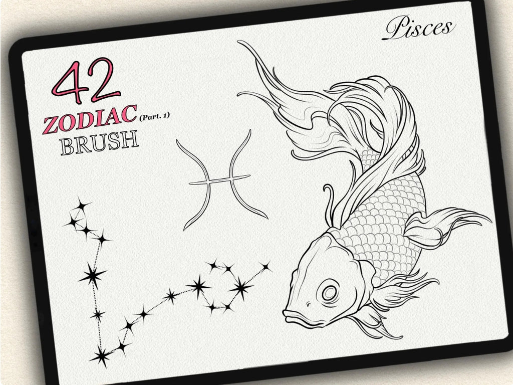 42 Zodiac (Part 1) Tattoo Stamps |2023 Collection