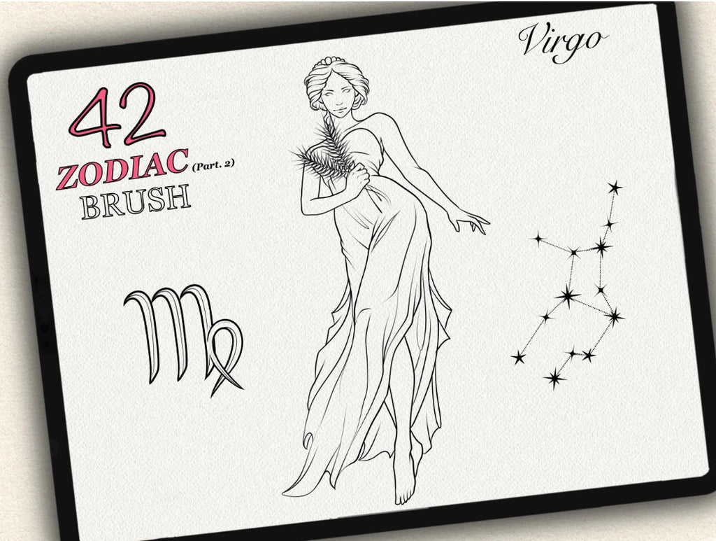 42 Zodiac (part 2) Tattoo Stamps |2023 Collection