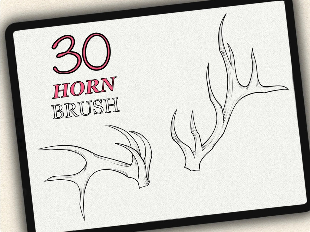 30 Horns Tattoo Stamps |2023 Collection