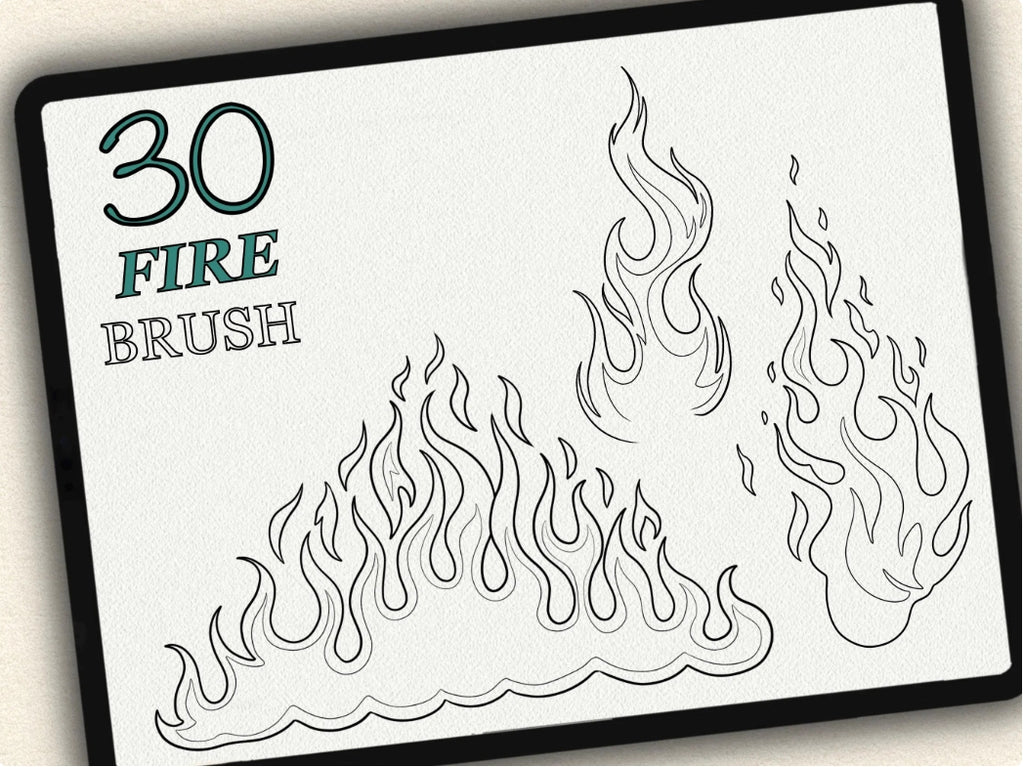 30 Fire Tattoo Stamps |2024 Collection