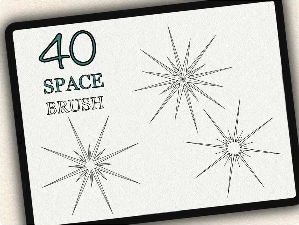 40 Space Tattoo Stamps |2024 Collection