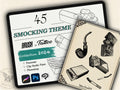 45 Smocking Theme Tattoo Stamps |2024 Collection