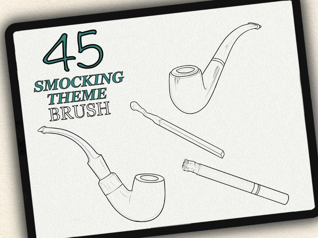 45 Smocking Theme Tattoo Stamps |2024 Collection
