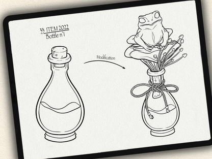 33 Item Tattoo Brushes – Stamp Set for Procreate, Photoshop & CSP | Collection 2022