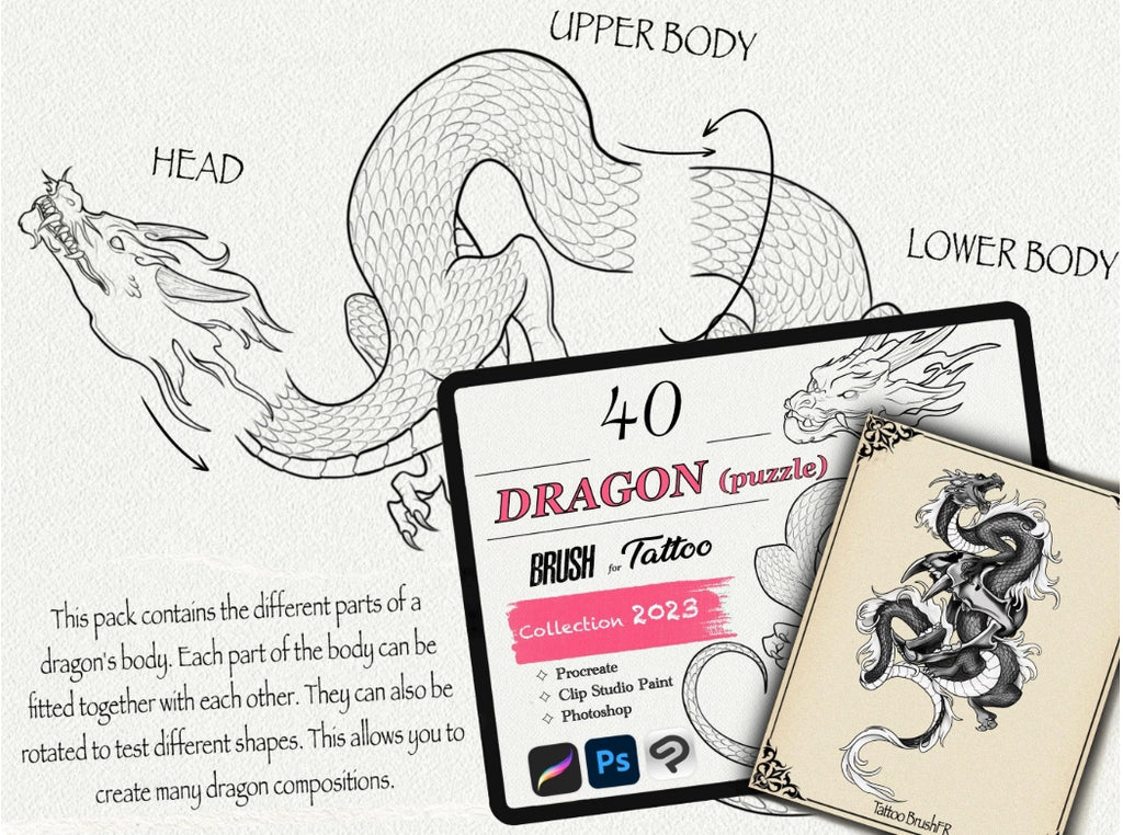 650 Tattoo Brushes - Complete 2023 Collection