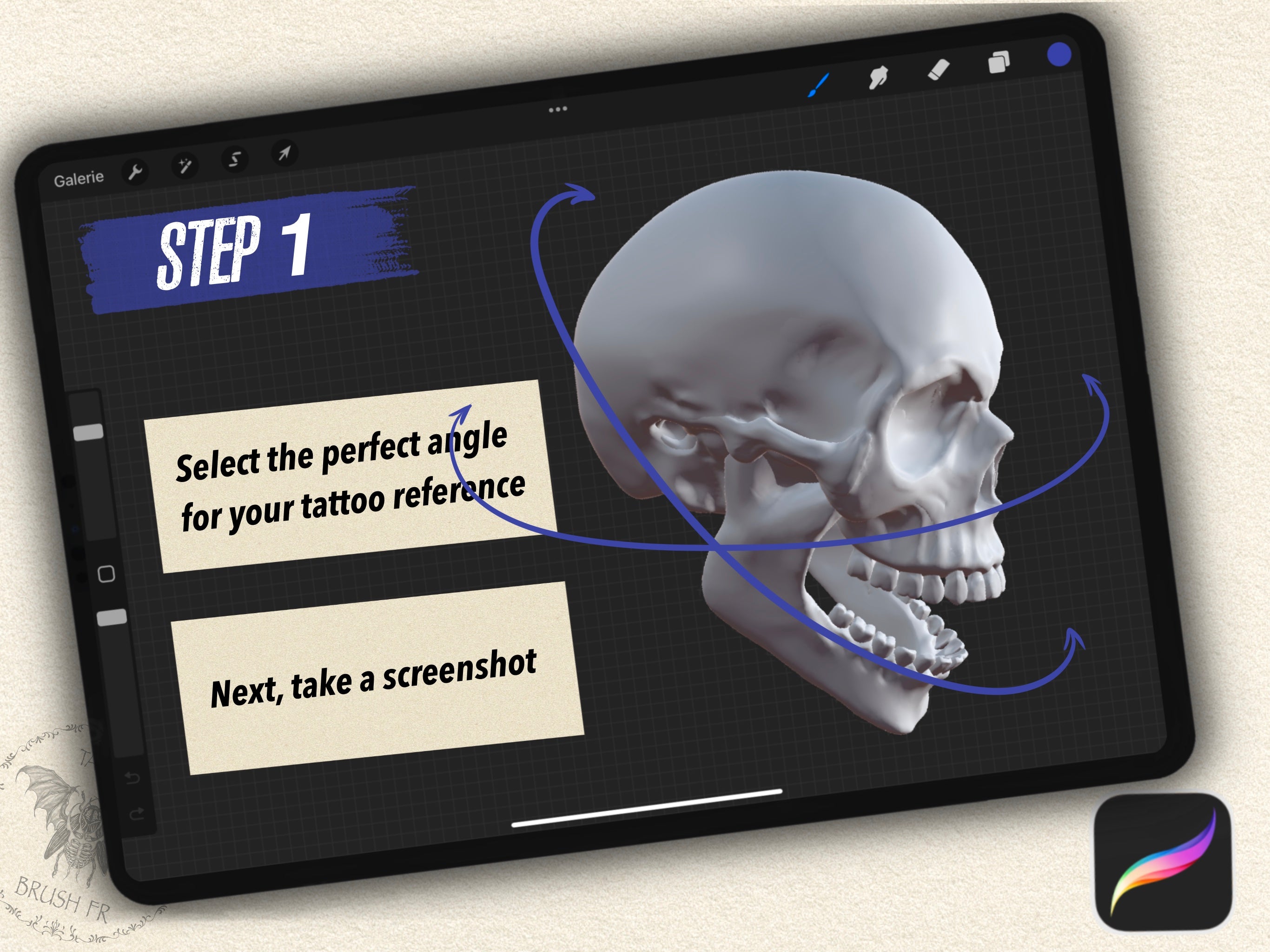 6 SKULL 3D MODELS