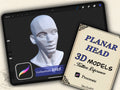 PLANAR HEAD  3D MODEL
