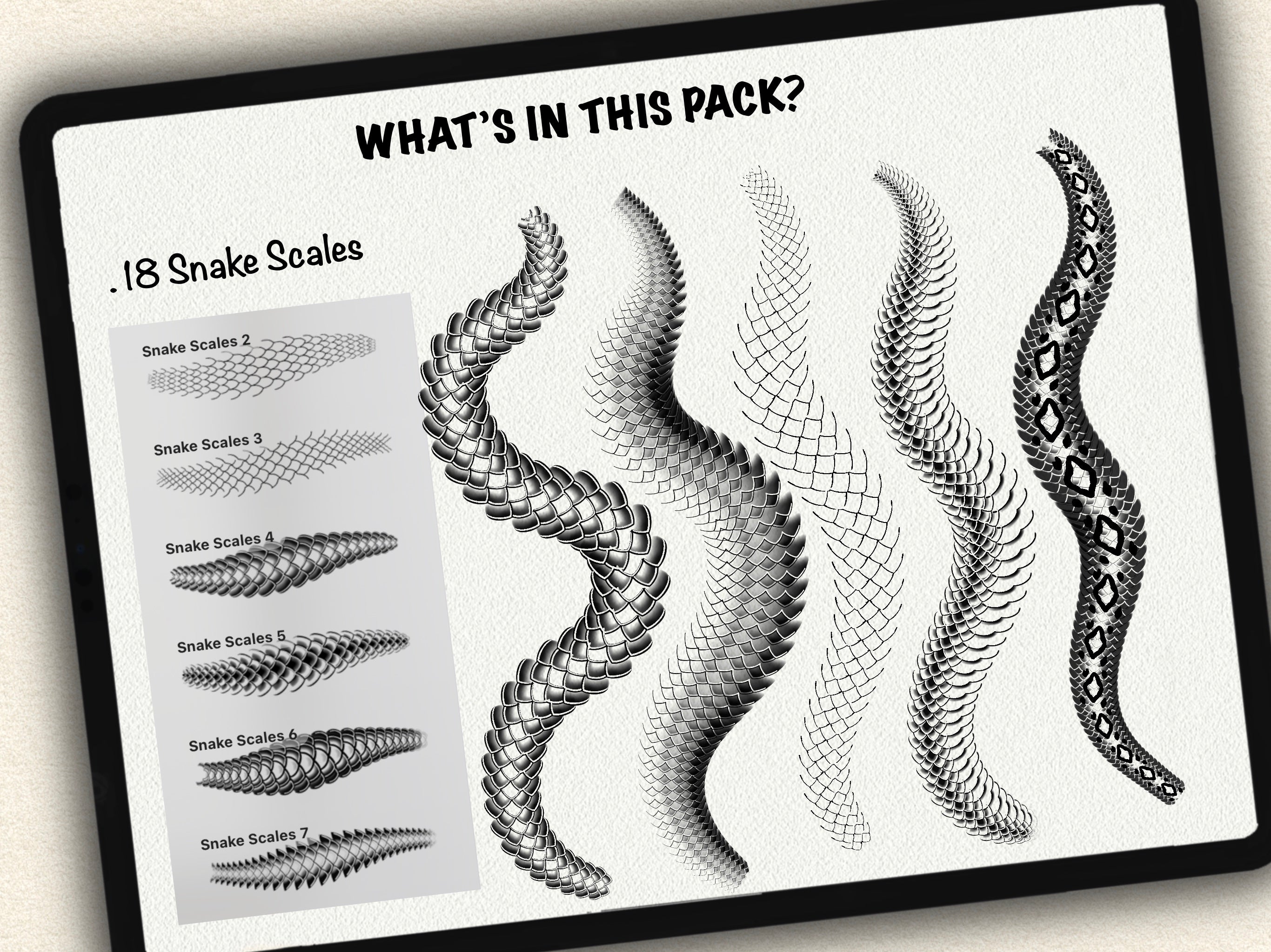 62 Snake Drawing Brushes |2025 Collection