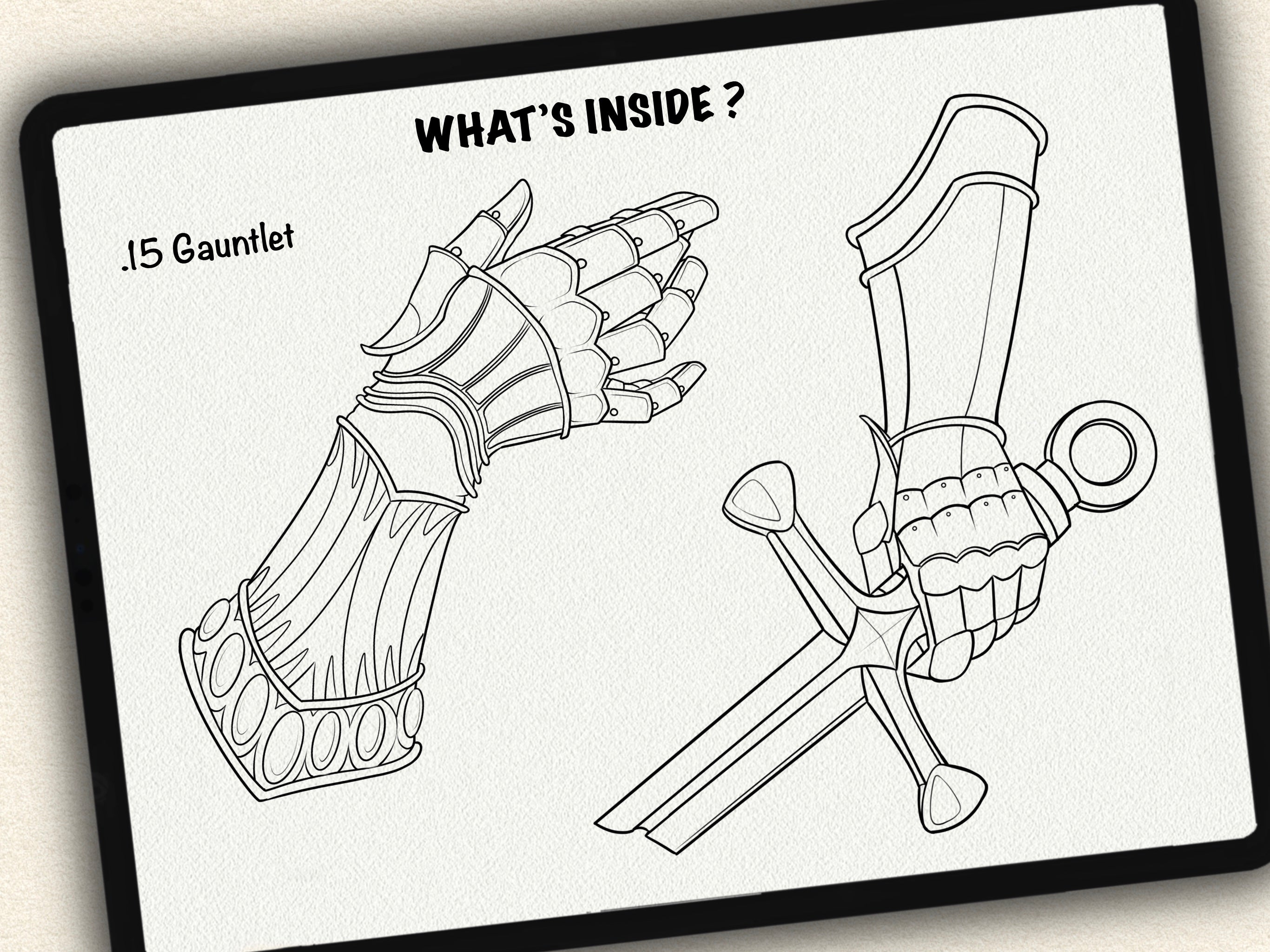 30 Helmet & Gauntlet Tattoo Stamps |2025 Collection