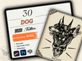 30 Dog Tattoo Stamps |2026 Collection