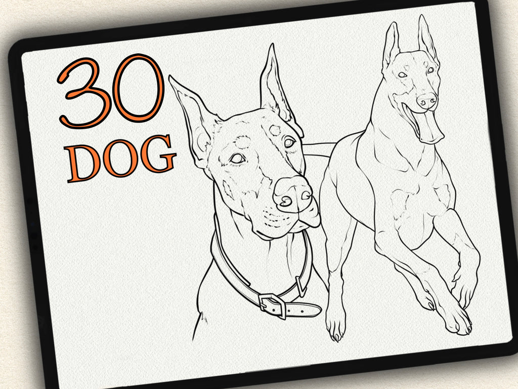 30 Dog Tattoo Stamps |2026 Collection