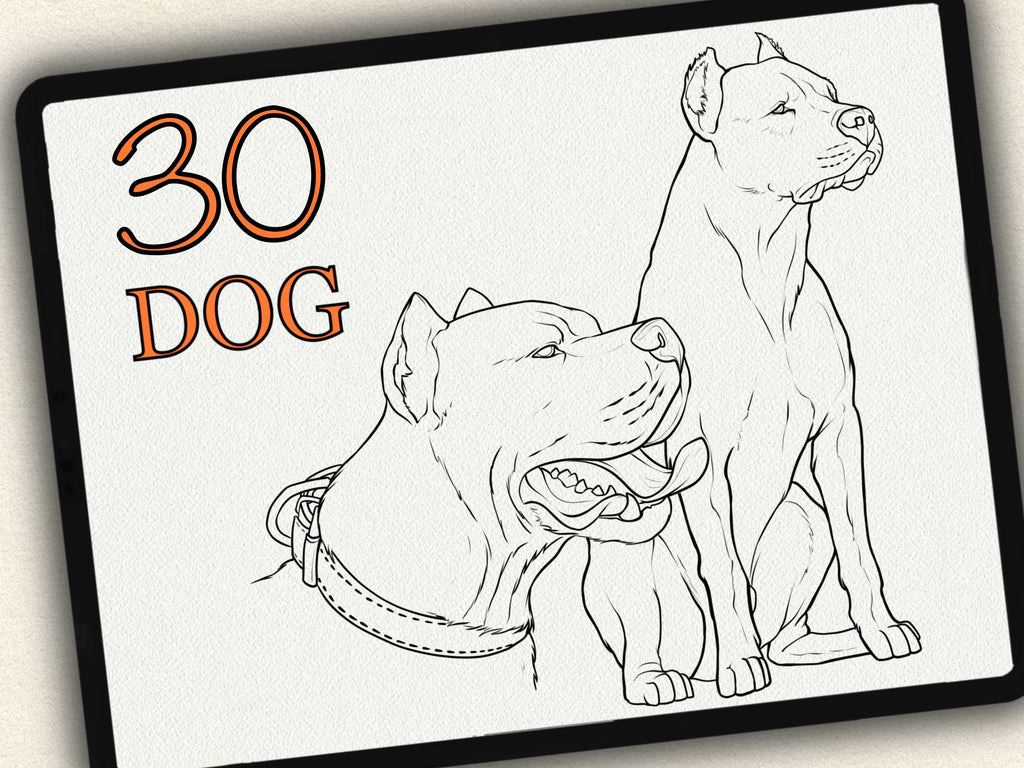 30 Dog Tattoo Stamps |2026 Collection