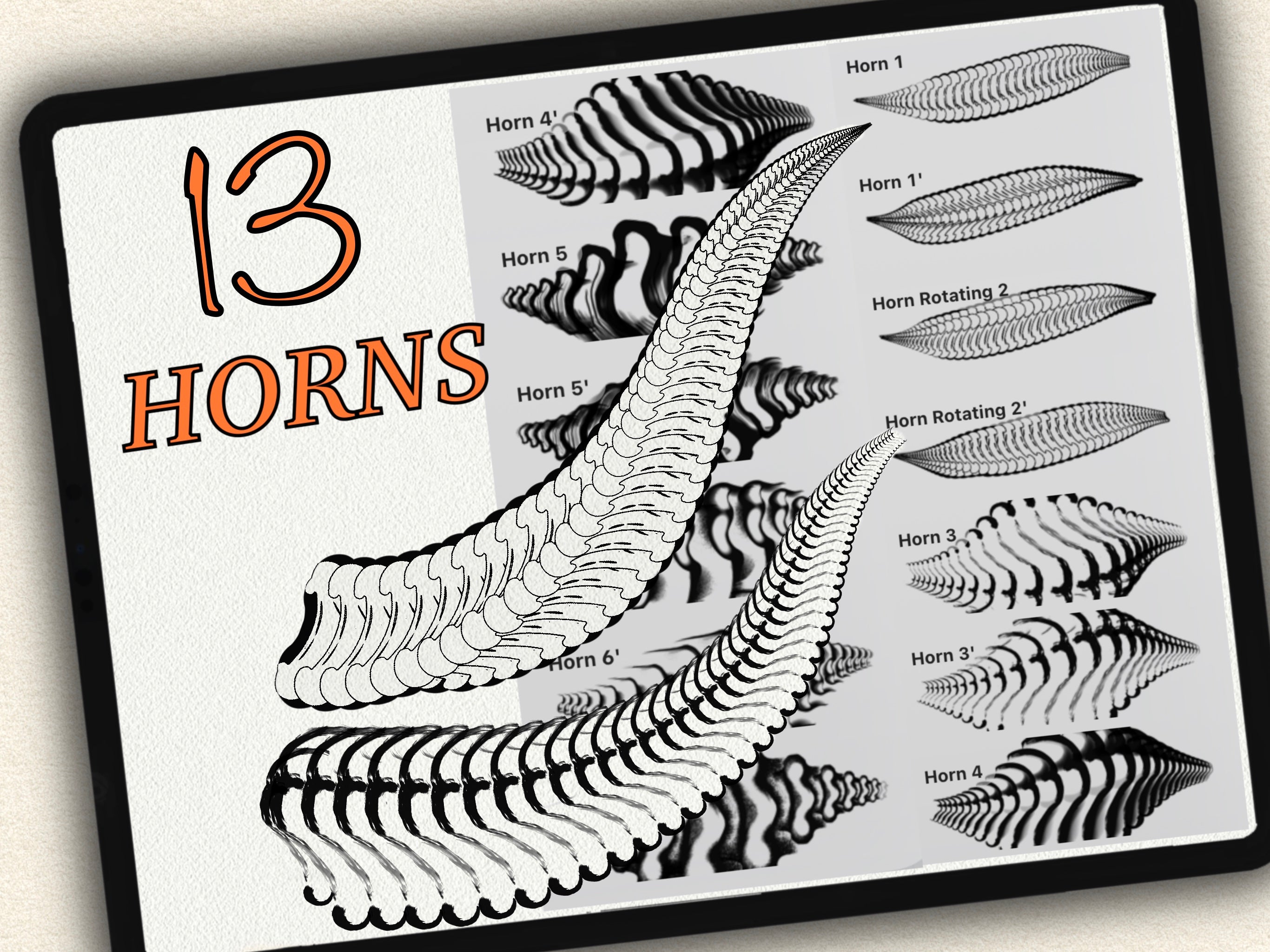 13 Horns Tattoo Brushes |2026 Collection