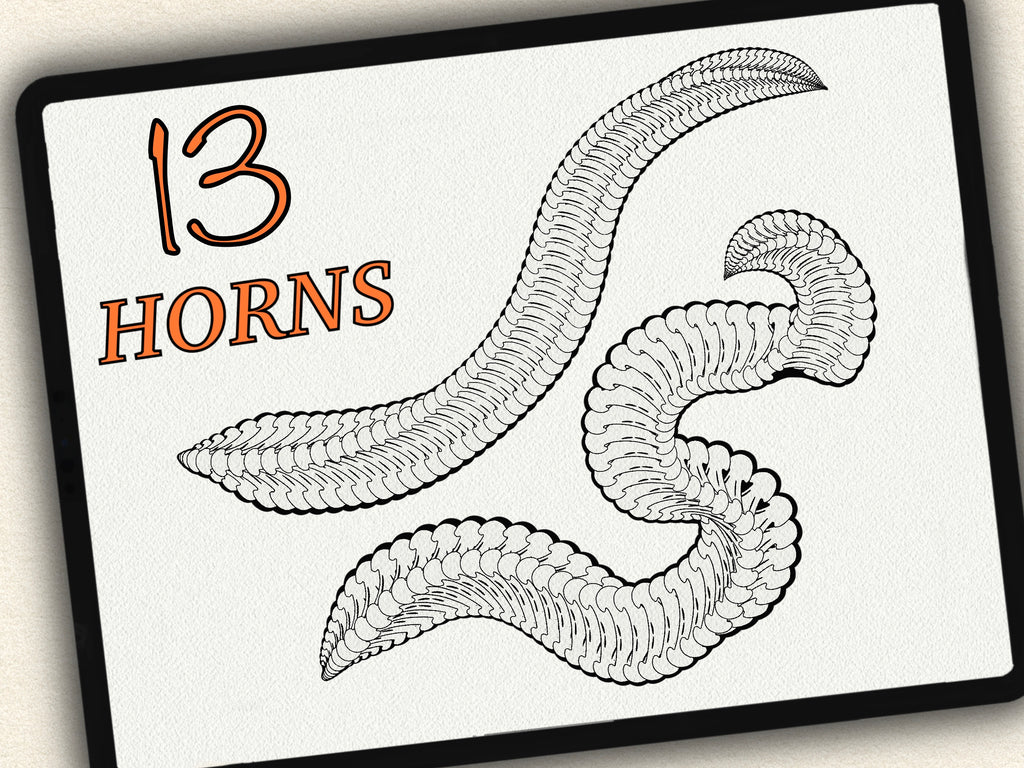 13 Horns Tattoo Brushes |2026 Collection