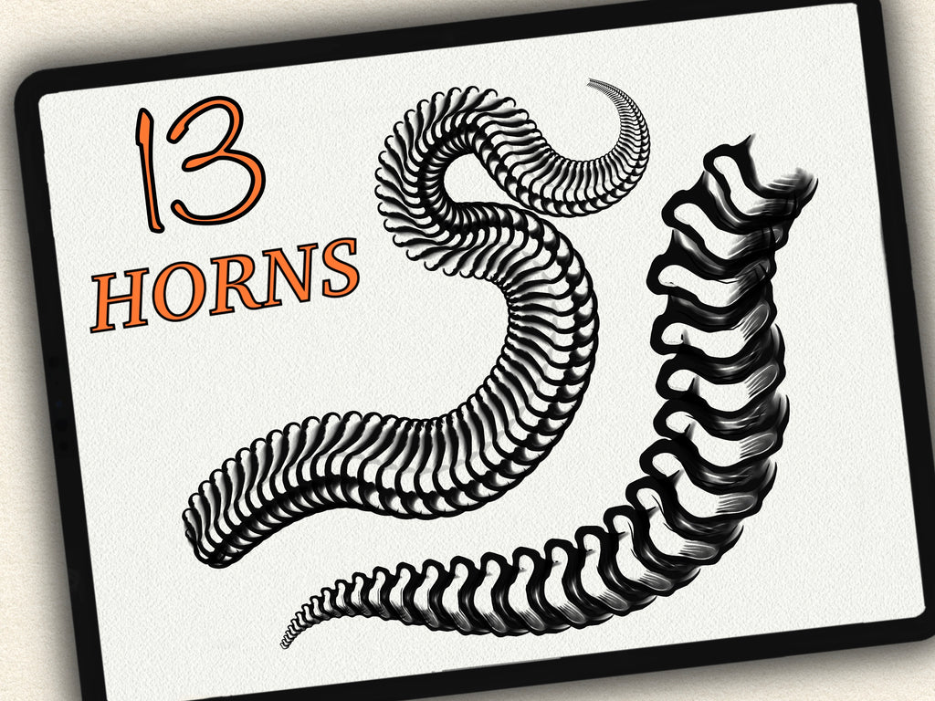 13 Horns Tattoo Brushes |2026 Collection
