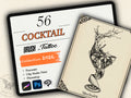 56 Cocktail Tattoo Stamps |2026 Collection